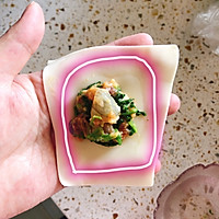 馄饨～小白菜鲜肉馅的做法图解22