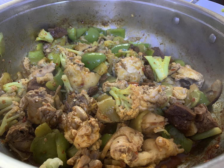 干锅鸡的做法