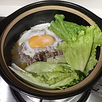 懒人版窝蛋牛肉煲仔饭的做法图解7