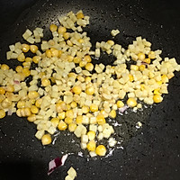 超级简单の海鲜腊肠焗饭的做法图解3