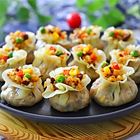 香菇糯米烧卖的做法图解17