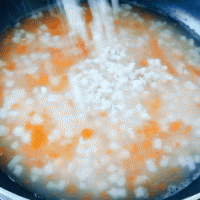 9M+粒粒分明的冬瓜夹心疙瘩汤：宝宝辅食营养食谱菜谱的做法图解7