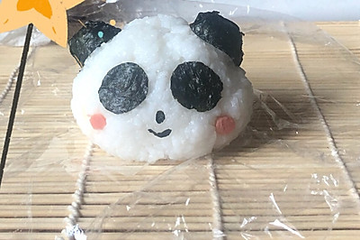 好好吃的小熊猫饭团寿司卷