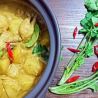 泰国菜：黄咖喱鸡腿饭的做法图解23