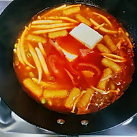 #在家邂逅美味火锅#番茄菌菇豆腐汤的做法图解6