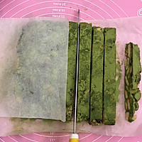 抹茶雪花酥的做法图解16