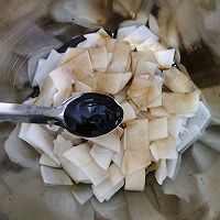 夏日送饭小菜-柠檬蜜汁白萝卜片的做法图解6