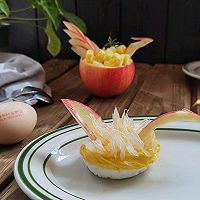 #2021创意料理组——创意“食”光#凤凰蛋黄水果沙拉的做法图解21