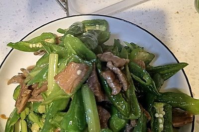 辣椒炒牛肉
