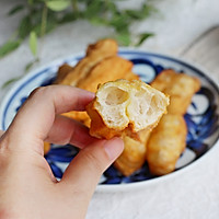 #美食新势力#快手香酥油条的做法图解12
