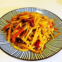 糖醋藕丝～美味下饭菜的做法图解7