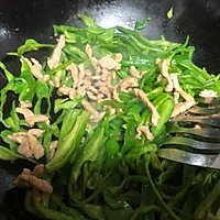#橄榄中国味 感恩添美味#❗️超级废饭的青椒豆干肉丝❗️的做法图解5