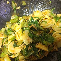 青菜肉丝炒年糕的做法图解6