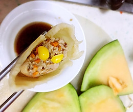 鲜香不腻玉米香菇鲜肉水饺的做法