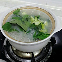 香菇青菜牛肉粥的做法图解5