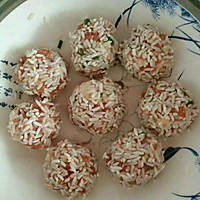 糯米蒸肉丸的做法图解1