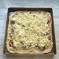 薄底鸡肉披萨的做法图解12