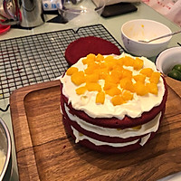 红丝绒性冷淡风蛋糕的做法图解9