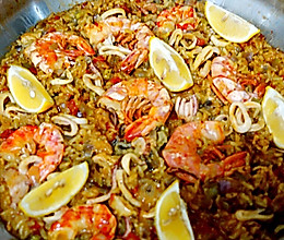 安利皇后锅版西班牙海鲜饭paella的做法