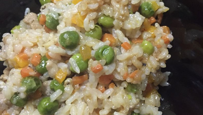 蒸鸡腿饭