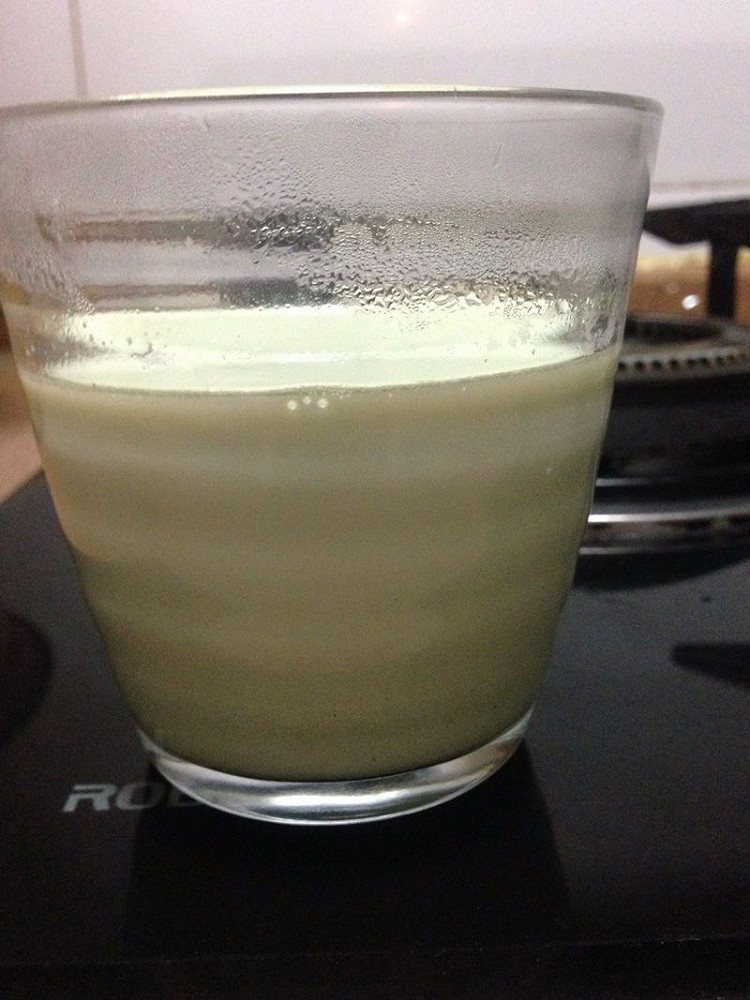 抹茶牛奶（零失败）的做法