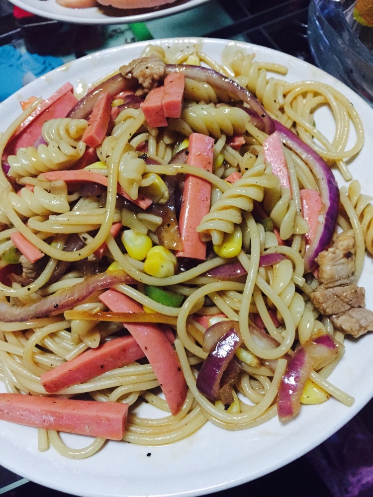 意大利面（黑胡椒）