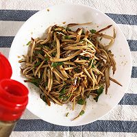 #带着美食去踏青#-凉拌脆皮干的做法图解6