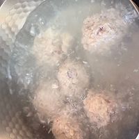 #米饭最强CP#米饭杀手红烧狮子头饭（非油炸）的做法图解3