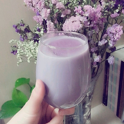 紫薯山药汁