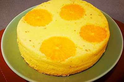 香橙戚风蛋糕