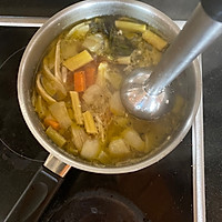 烤胡萝卜球茎茴香浓汤配酥皮芝士棒的做法图解28