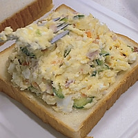 #321沙拉日#土豆沙拉三明治｜超简单野餐食单的做法图解15