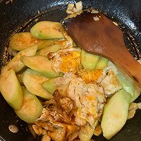 #中秋团圆食味#丝瓜荷包蛋焖面的做法图解8