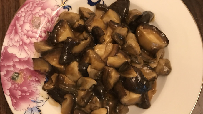 简易版蚝油双菇
