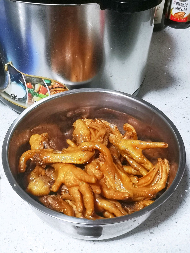 卤鸡脚鸭脚的做法