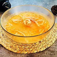 大虾萝卜丝汤