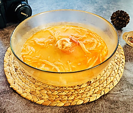 大虾萝卜丝汤的做法