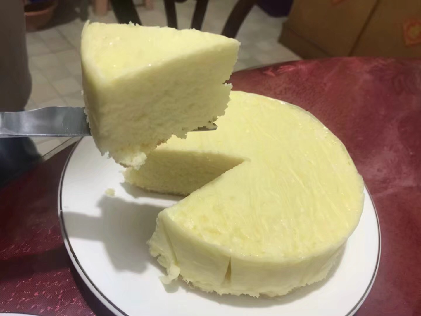 八寸原味戚风蛋糕～实践多次零失败
