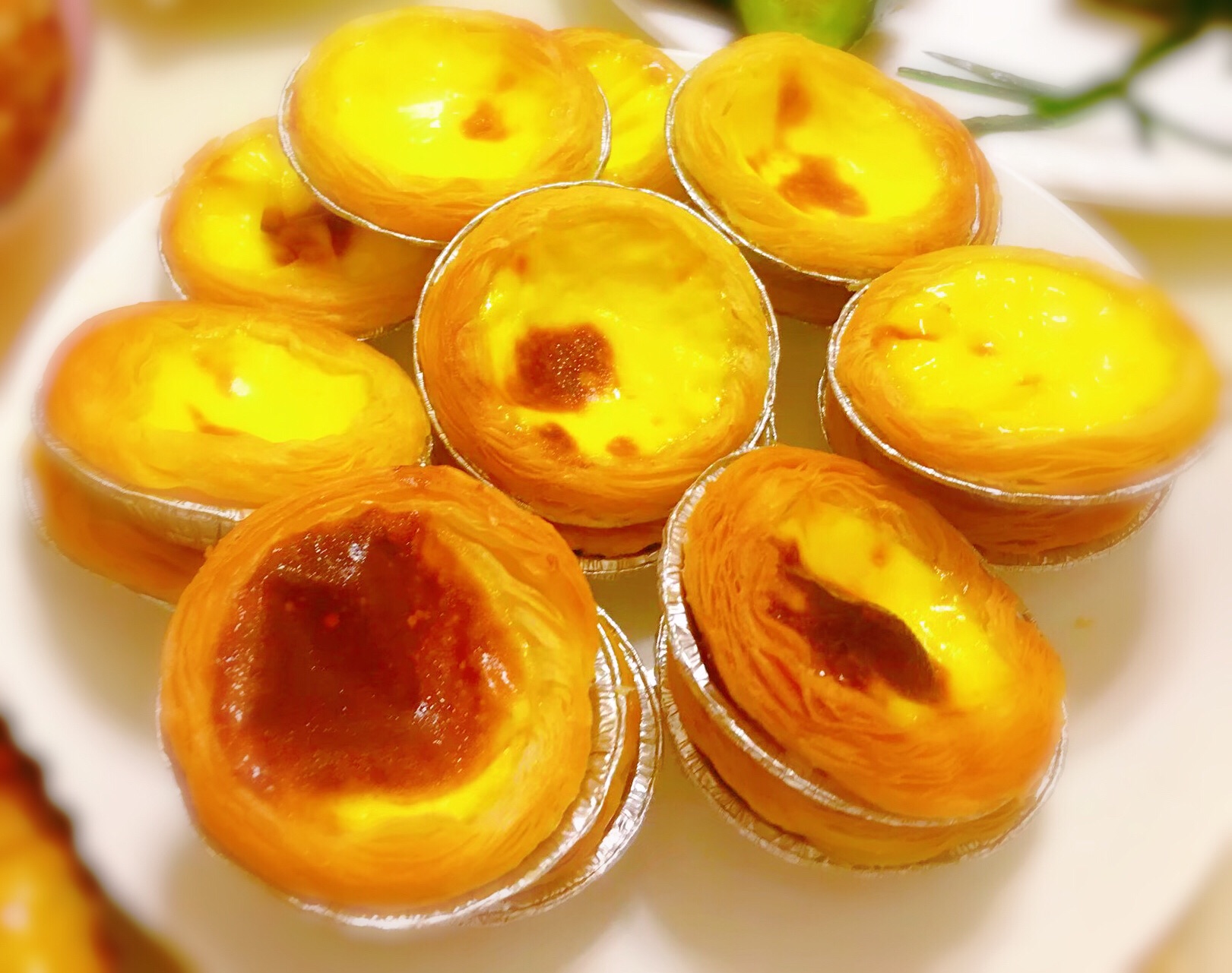 Egg tarts - the warmest dessert for the most beautiful you