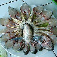 孔雀开屏鱼的做法图解6