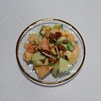 瓜瓜坚果酸奶沙拉的做法图解6