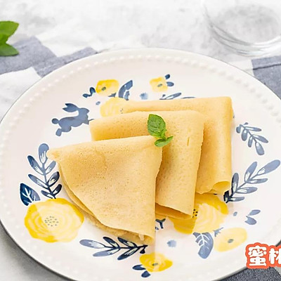 小米鸡蛋饼
