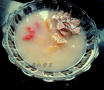 糯米山芋枸杞红枣粥
