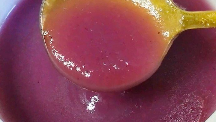 紫甘蓝苹果泥 6+宝宝辅食