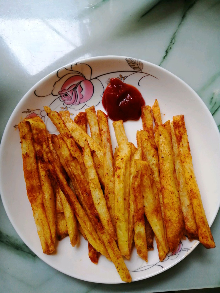 即食版家庭炸薯条－不用冷冻同样好吃的做法