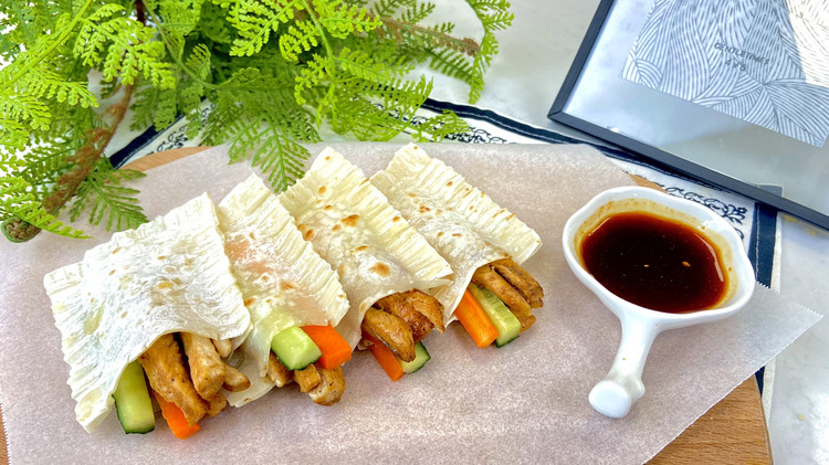 时蔬口袋饼的做法