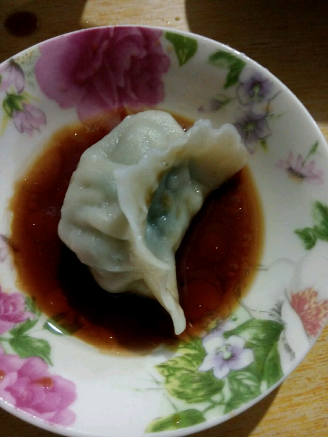 菠菜豆腐粉条饺子的做法图解5