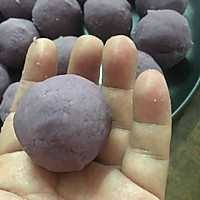 新尝（广式紫芋蛋蛋月饼）的做法图解6