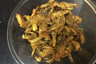 酥酥脆脆～油炸鲜蘑