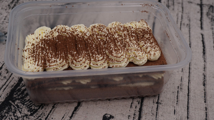 可可奶油盒子蛋糕